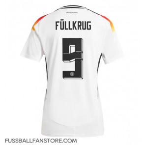 Deutschland Niclas Fullkrug #9 Replik Heimtrikot EM 2024 Kurzarm